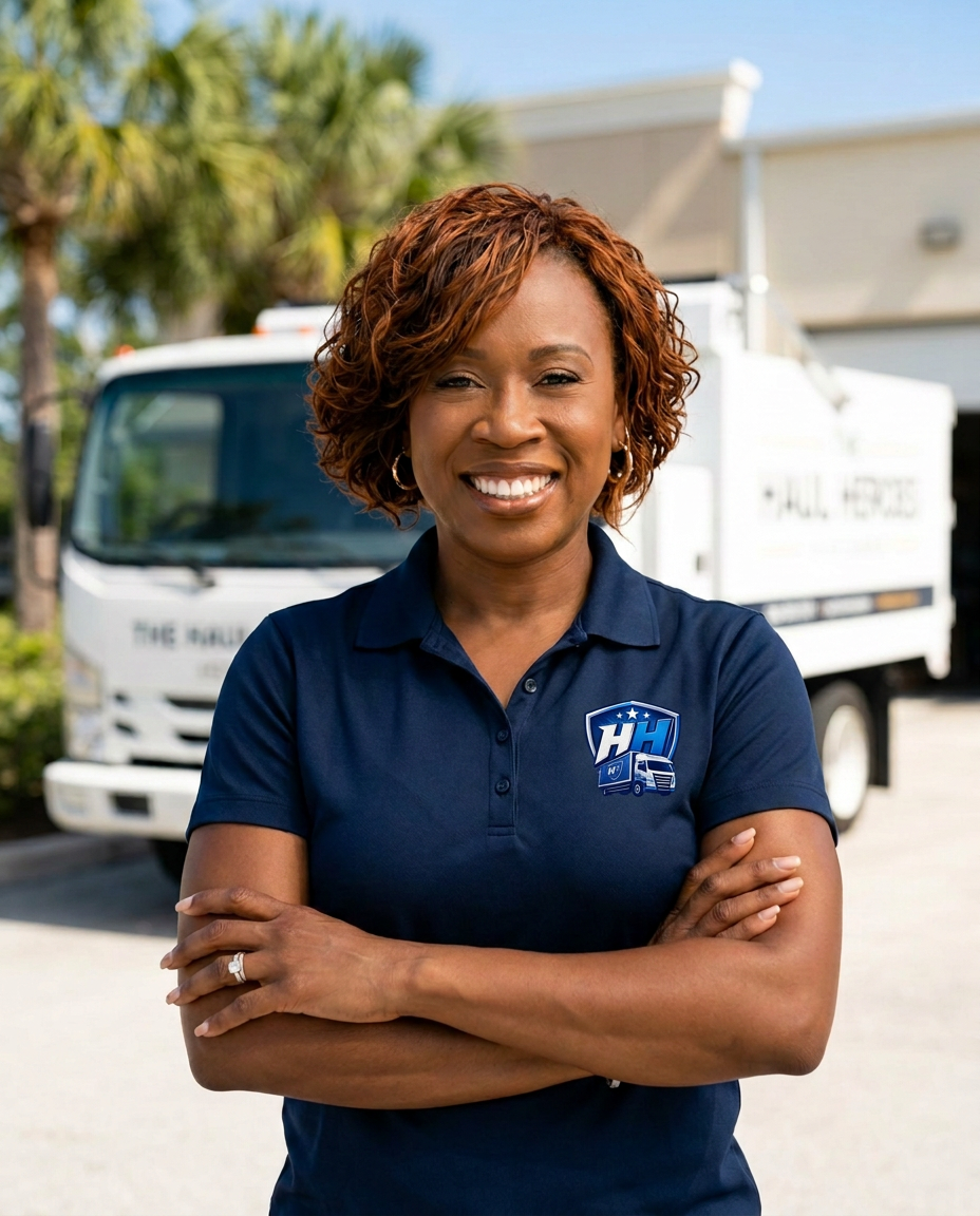 Kim Tucker, owner of The Haul Heroes